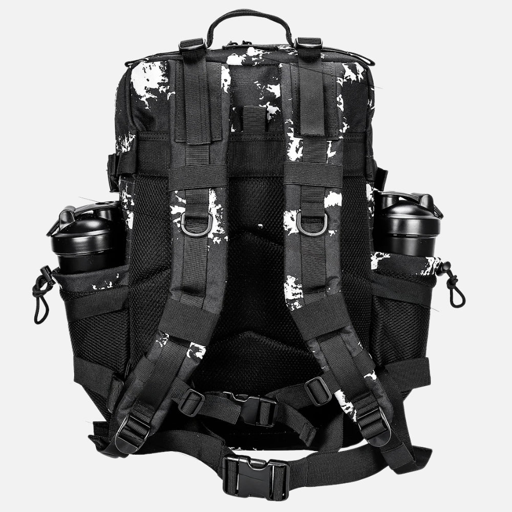 GYM BACKPACK - BLACK & WHITE