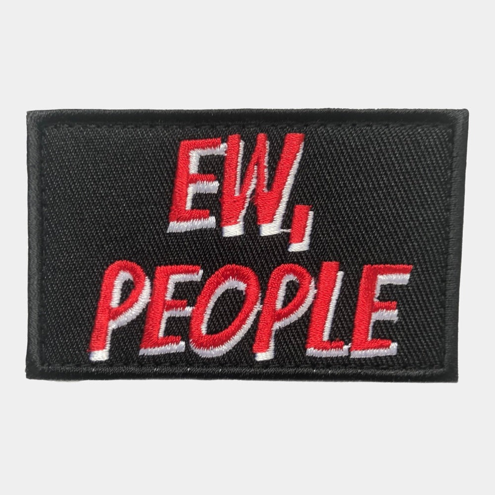 klittenband patch ew people