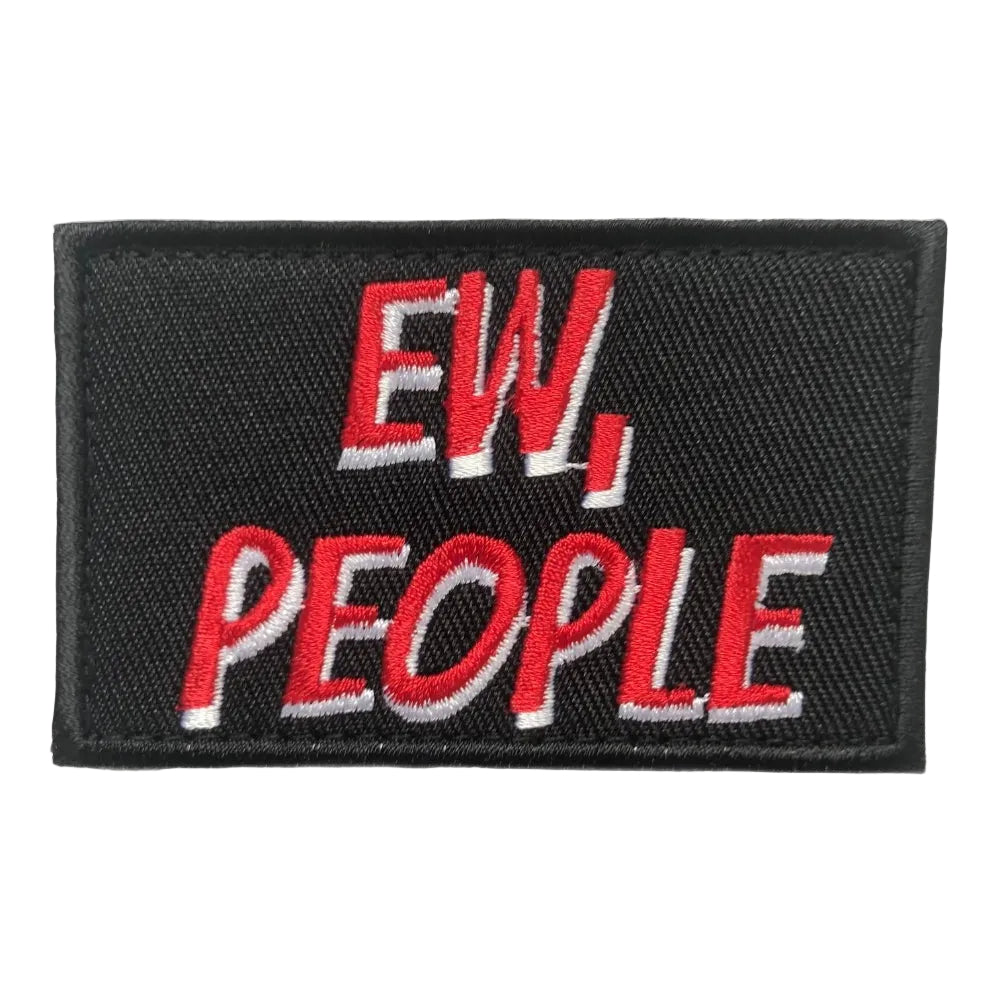 klittenband patch ew people