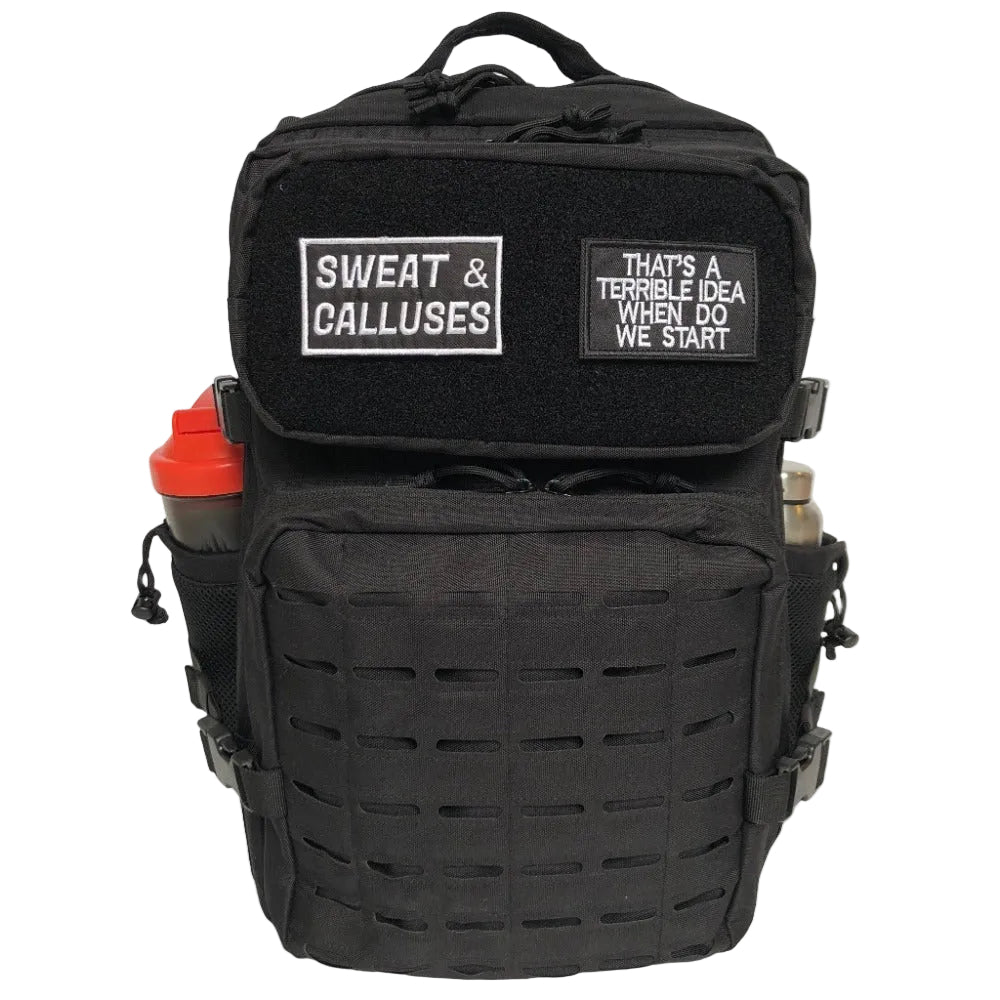 training en fitness rugzak zwart