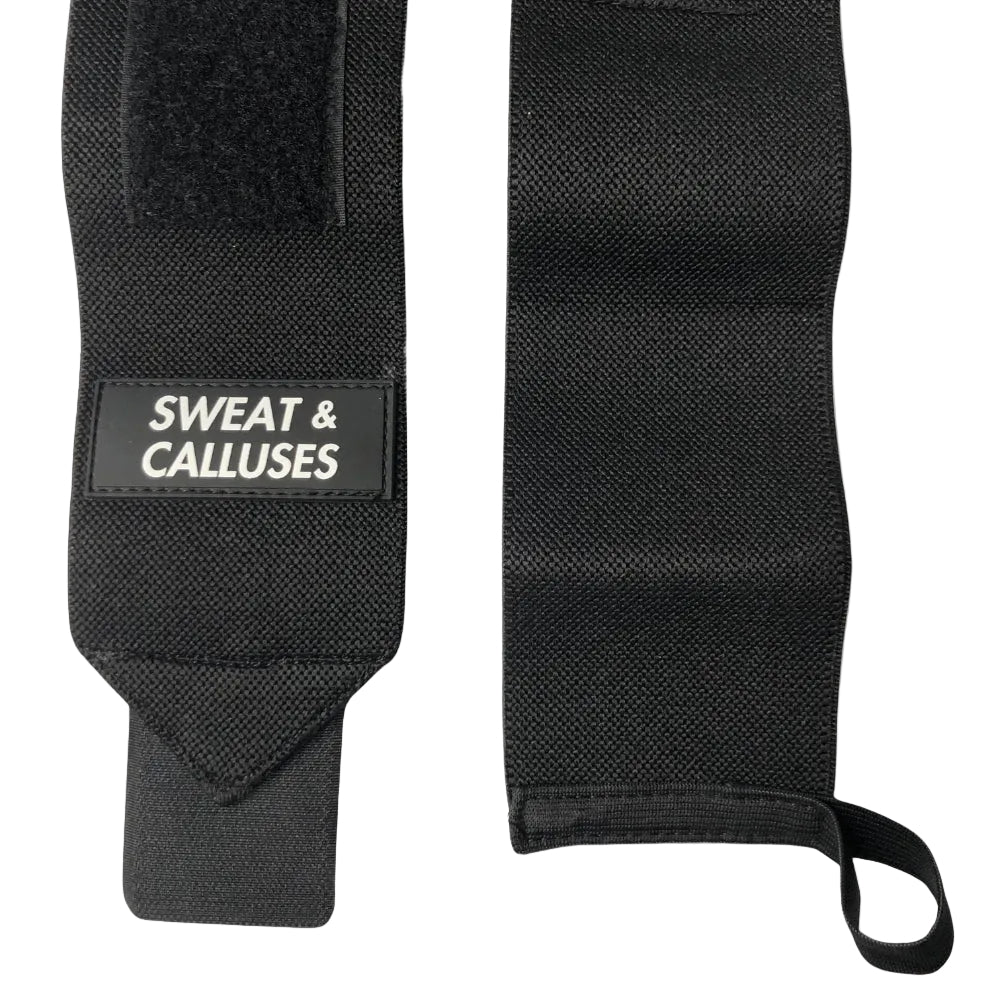 wrist wraps zwart