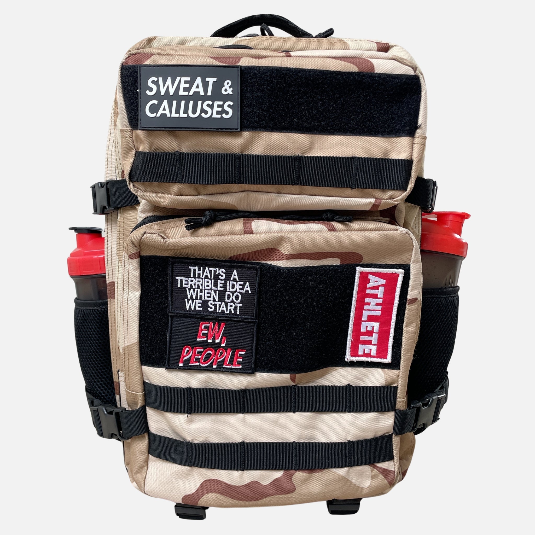 GYM BACKPACK V1 - DESERT CAMO