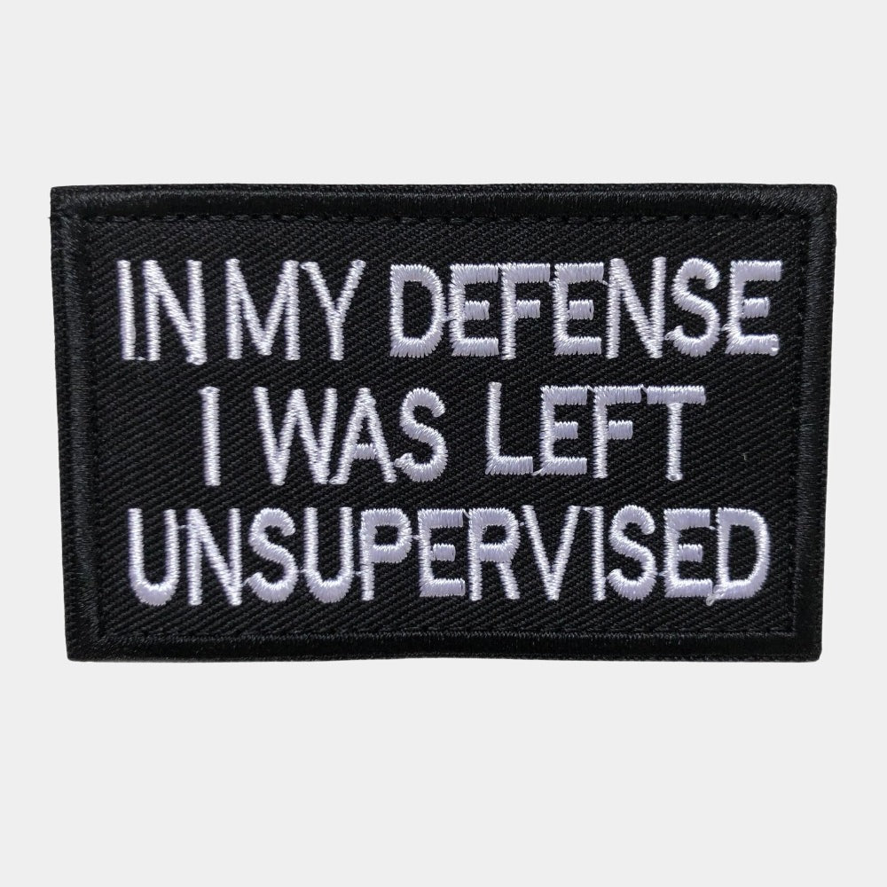 In my defense I was left unsupervised klittenband patch